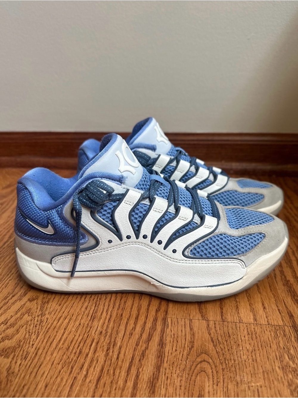 Nike Kids' Blue & White Athletic Sneakers